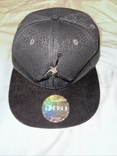 Air Jordan Jumpman Elephant Print Youth Black Snapback Baseball Hat Cap BLACK