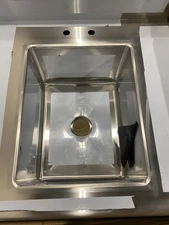 Serv-Ware 30”x72” Stainless Work Table W/ Right Side Sink Lower Shelf TSF-3072-R