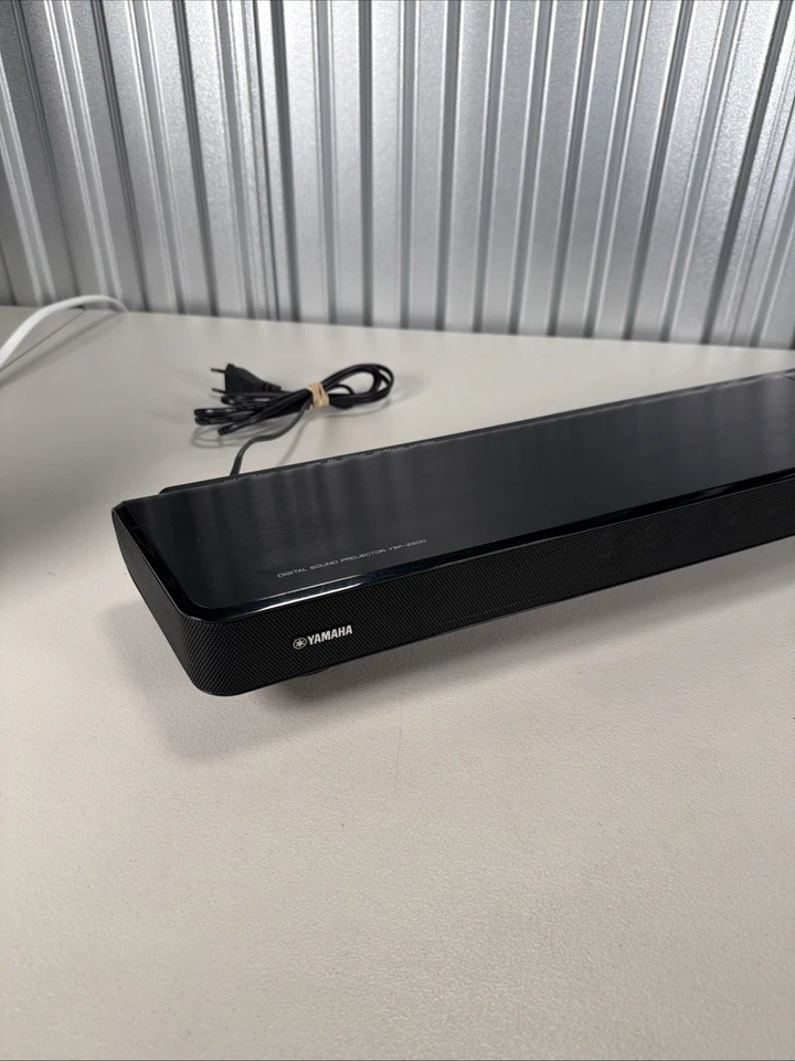 YAMAHA Proyector de Sonido Digital Negro YSP-2200 Barra de Sonido - 220v Euro Voltaje Foto 4 de 4