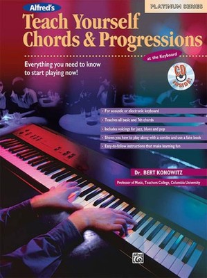 Alfred's Teach Yourself Chords & Progressions at the Keyboard Keyboard/Piano Boo