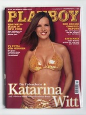 Playboy Magazin Dezember 12 /  2001 u.a.  mit Katharina Witt und Estefania