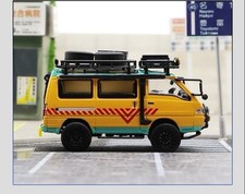 Autobots Models 1:64 Mitsubishi Delica 4X4 Star Wagon Diecast Toy Car Miniature