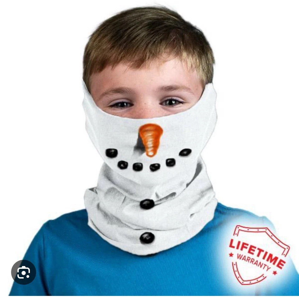 Protector facial Sa Co cuello polaina máscara solar pasamontañas bandana diadema muñeco de nieve Foto 3 de 3