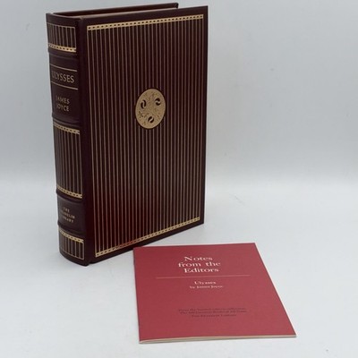 Franklin Library 100 Greatest Books Ulysses James Joyce Leather W/ Editor Notes