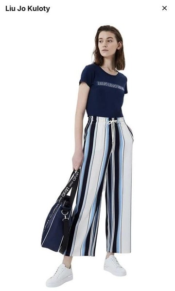 Women Liu Jo Trousers Black 38 / M / 46 #A5ZN