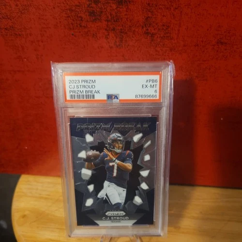 2023 Panini Prizm - Prizm Break C.J. Stroud #PB-6 (RC) PSA 6