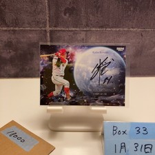 [OBO/MSG]2024 Bbm 1St Version Kaito Kozono 26/30 Autographed Card Hiroshima Toyo