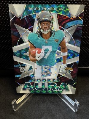 2024 Panini Spectra Rookie Aura Brian Thomas Jr. #RA-BTJ Interstellar /50 (RC)