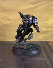 Warhammer 40k Space Marine Lieutenant In Reiver Armor Ultramarine