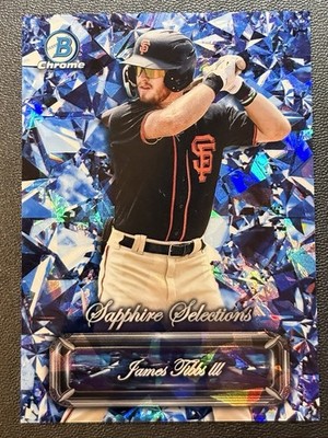 James Tibbs III 2024 Bowman Chrome Draft Sapphire Selections SS-11