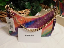 NEW BRAHMIN MOD ESME SHOULDER BAG IN MULTI GUMDROP V03 2489 400 00050 FREE SHIP 