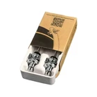 Schaller New S Locks M (Pair) Chrome 14010201  Strap Locks / security Locks