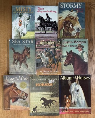 Lot 9 MARGUERITE HENRY Trade Hardcovers