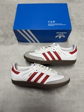 Size 4.5 | Adidas Samba OG | ?White better scarlet? | IG1025 | Brand New 