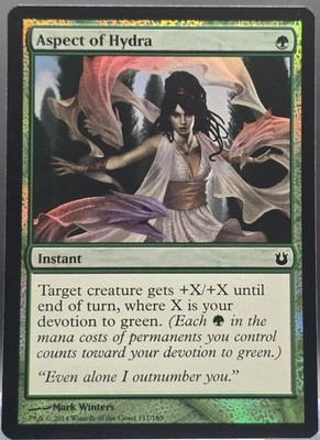 Aspect of Hydra #117 Born of the Gods Foil Common