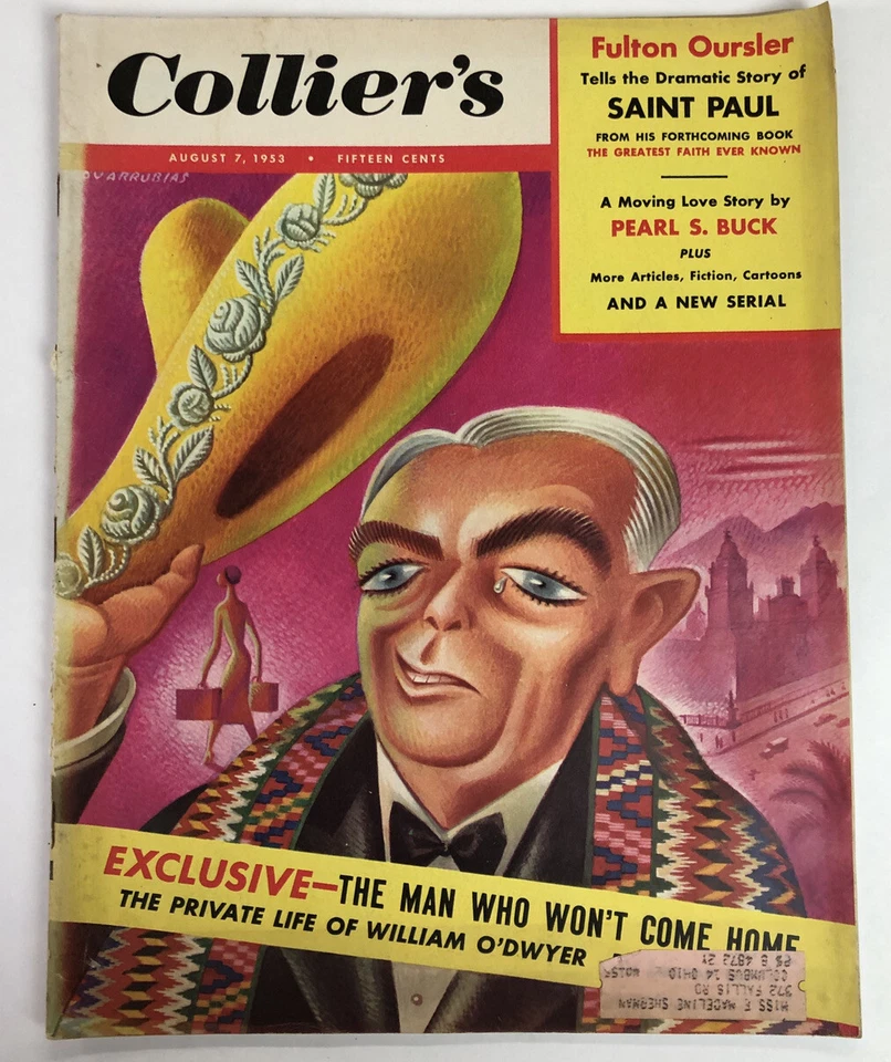 1953 Collier's Magazine Aug. 7, Hear To Eternity Frank Sinatra - Image 2 of 4