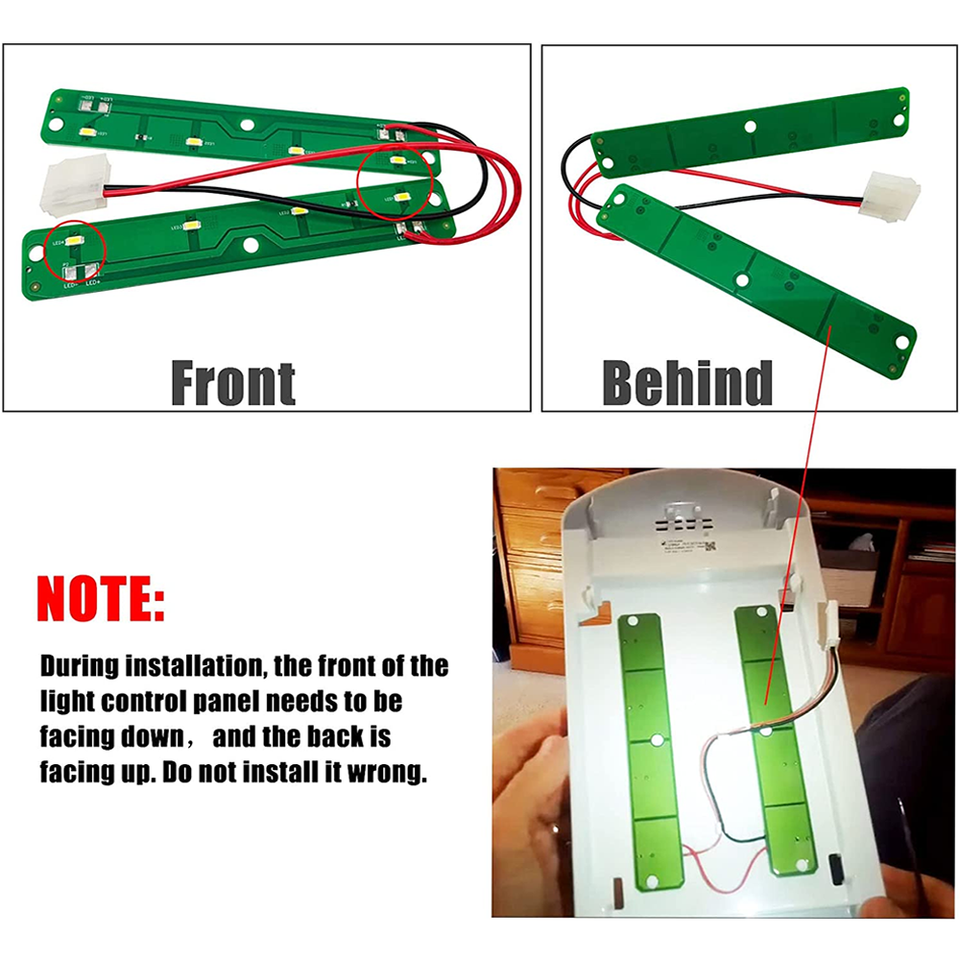 Replacement LED Module For Whirlpool Refrigerator – Part # W11043011, Replaces AP6047972, PS12070396