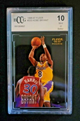 kobe bryant rookie card graded 10 2002 SP Authentic Upper Deck Basketball #37 PSA GEM MINT : Collectibles & Fine Art Kobe Bryant 1996 Star Rookie