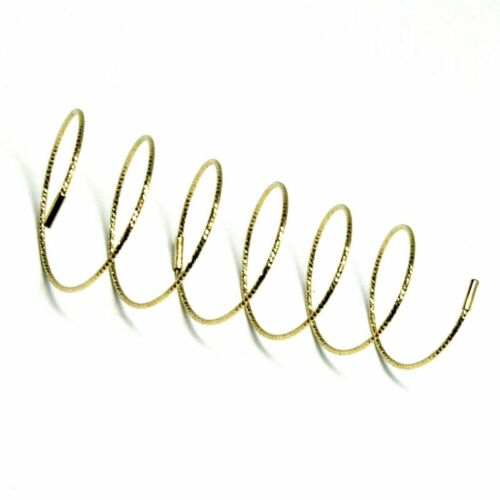 Yellow Gold Ring Or White Or Pink 18K, Thread Elastic Milled, MagicWire - Picture 1 of 20