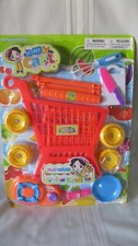 New Doll Shopping Cart Play Set 6pcs