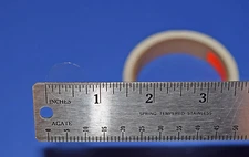 Crystal Clear Round Labels on Rolls 3/4" Extreme Stick Adhesive Seals #34CIRES