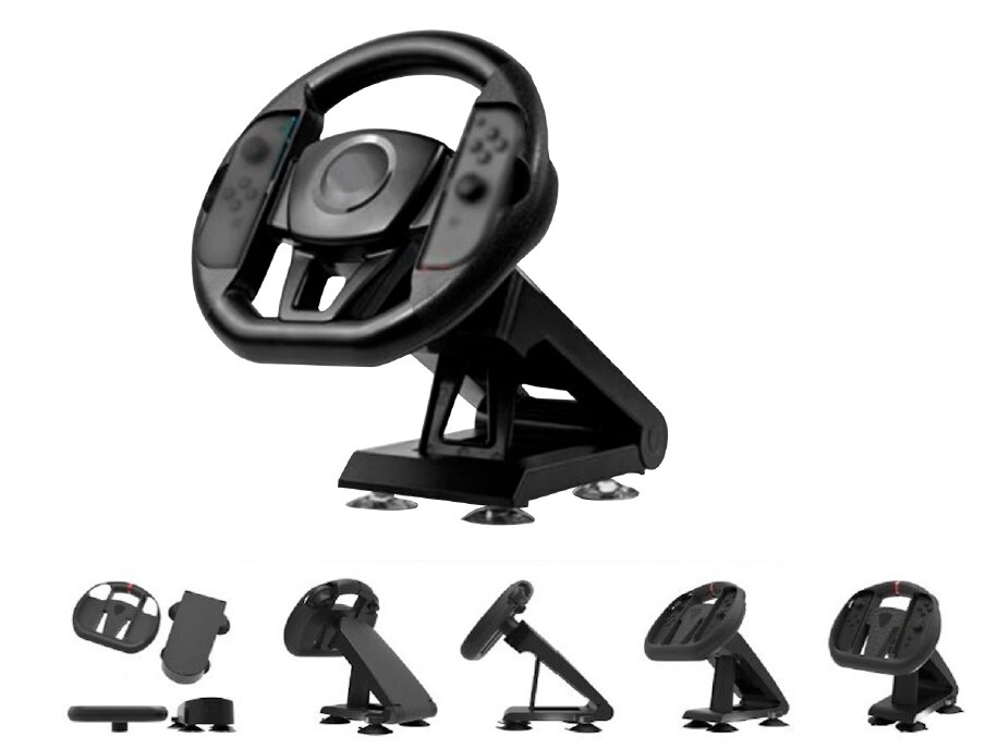 NACON Volante pieghevole con alloggio 2 Joycon, Switch 2