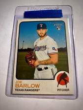2022 Topps Heritage JOE BARLOW Rookie Card