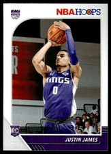 2019-20 Hoops Justin James Rookie Sacramento Kings #244