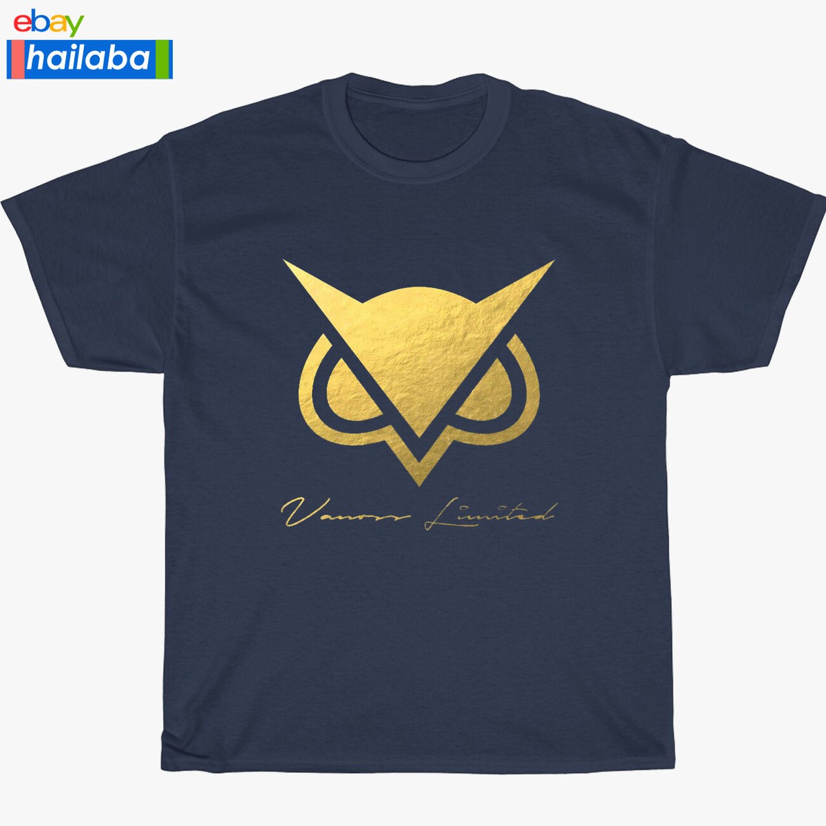 New Vanoss 1Owl Hoodini Gold Black/Navy/Sport Grey/White Men's T