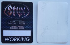 Styx Ann Wilson John Wait 2018 Concert Tour Working Backstage Pass D23