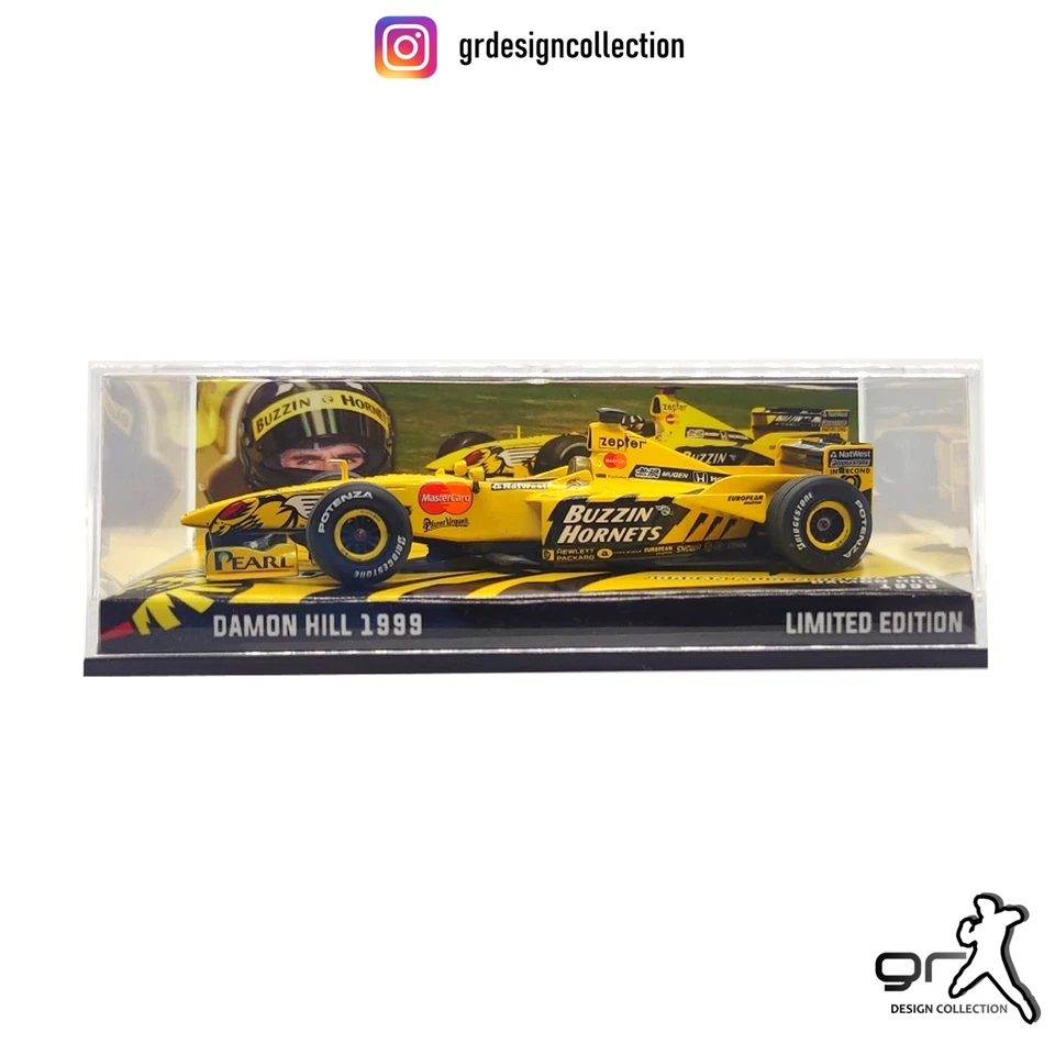 Damon Hill - Jordan 199 - F1 GP 1999 / MINICHAMPS / 1:43 - Immagine 2 di 4