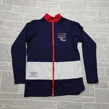 FullSand Rash Guard Shirt Mens M International Cup Great Marlin Full Zip