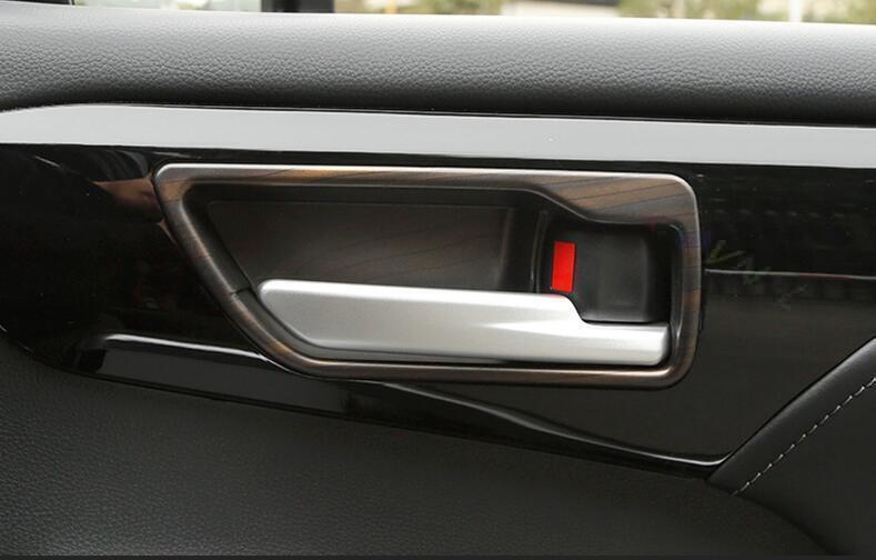 Gloss Black Door Handle Covers For Toyota Highlander 2020-2023 – Adhesive Trim Set