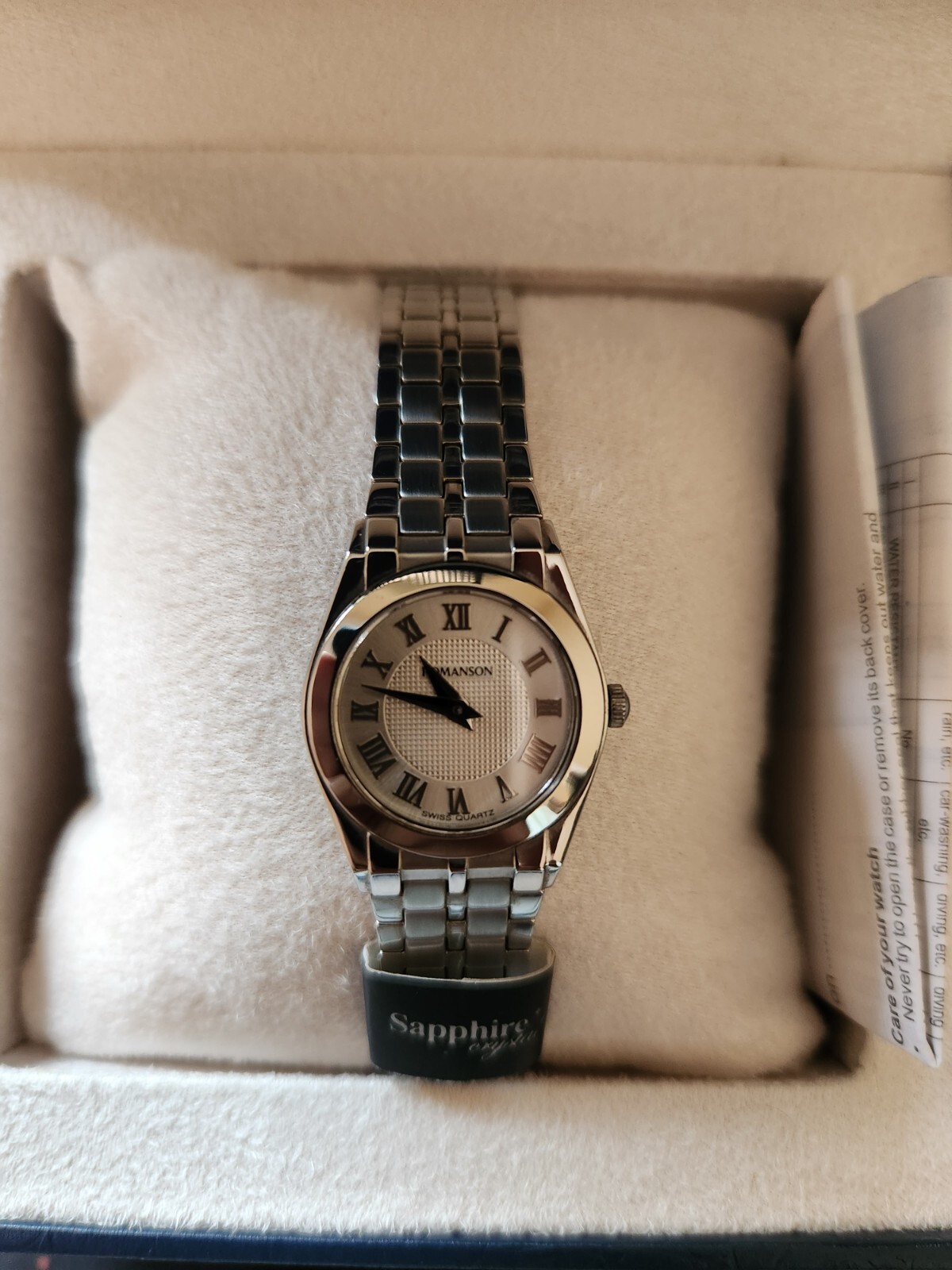 romanson sapphire crystal women watches eBay