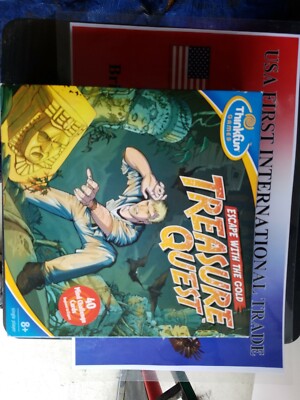 ESCAPE WITH THE GOLD TREASURE QUEST PUZZLE SHIFT GAME  THINKFUN Single Player