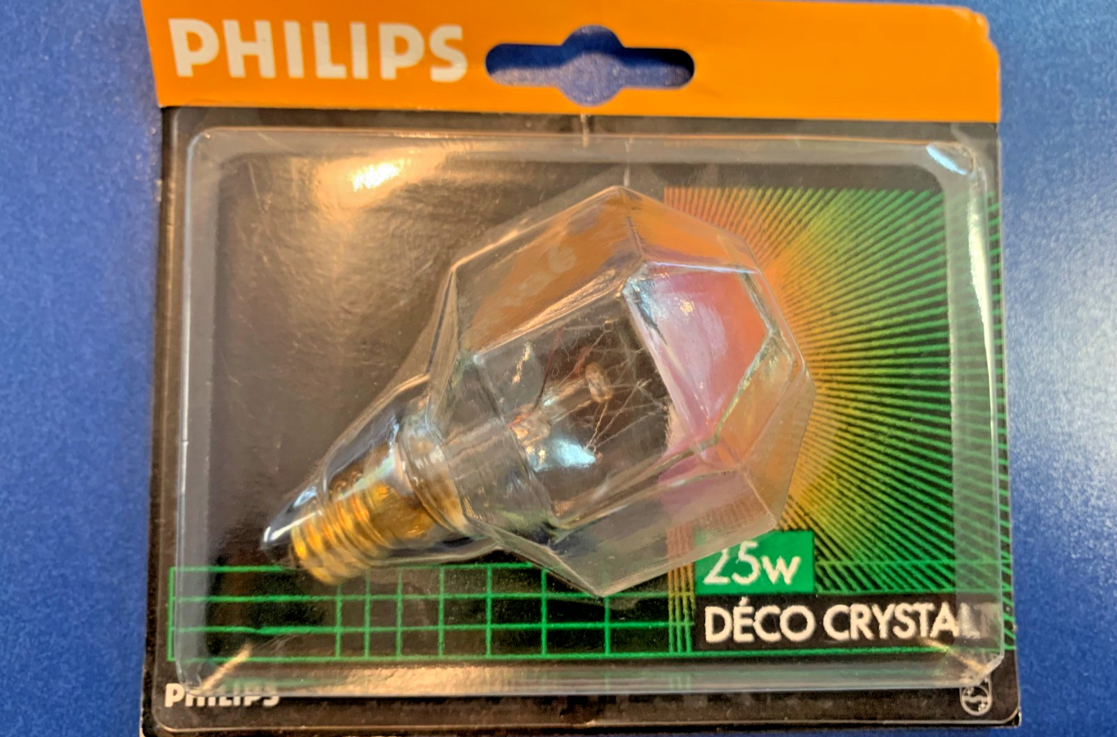 Philips Drop Deco Crystal E14 25W Clear Light Bulb T45