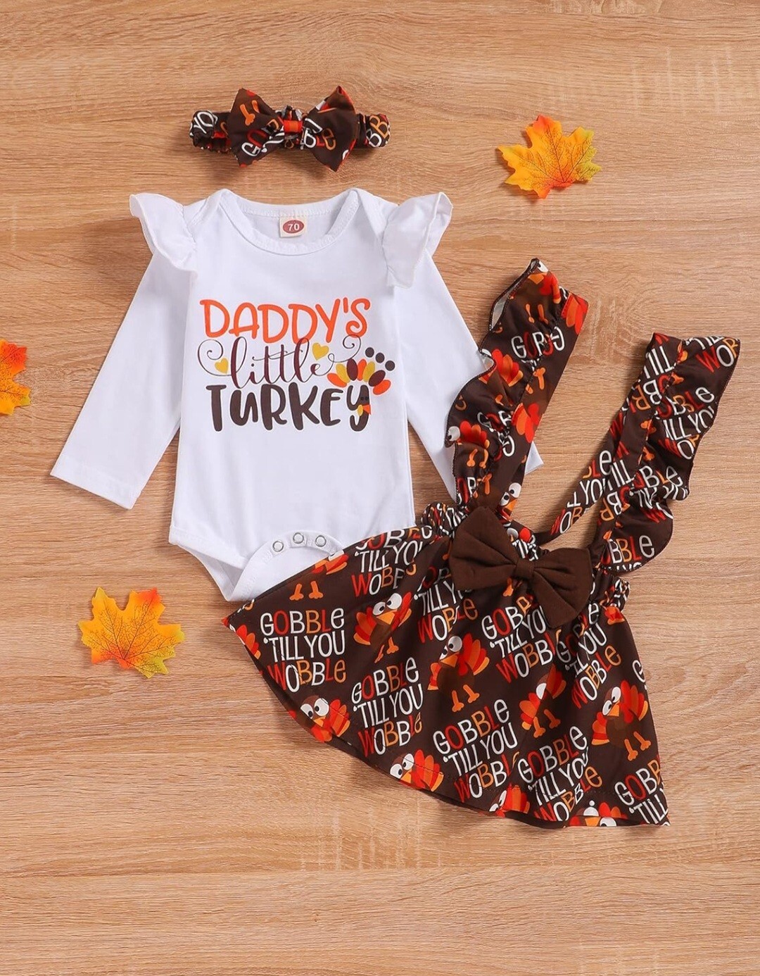 Baby Girl, Toddler Thanksgiving Outfits Available In 2T3T Baby Girls