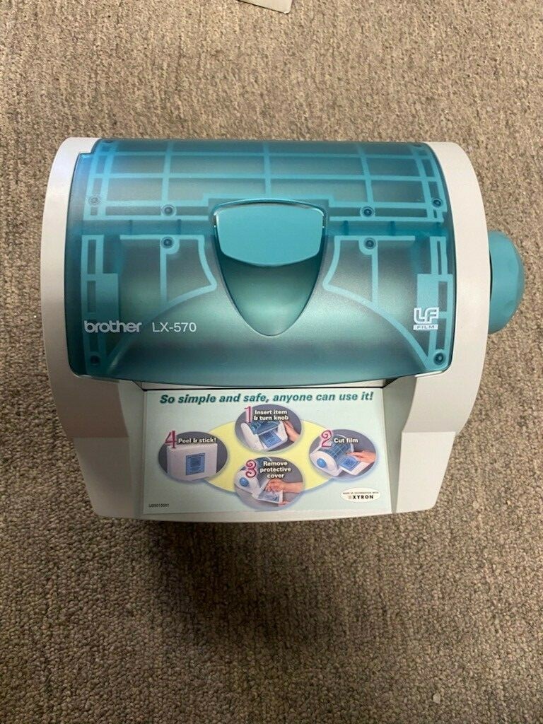 Brother Backster LX-570 Multi-Finisher Laminator Sticker Magnet