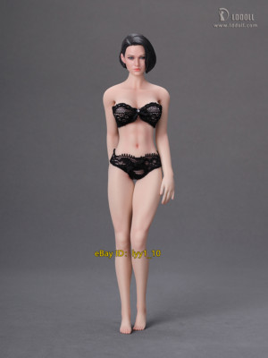 LDDOLL 1/6 EU28L Female Silicone Seamless Body 12'' Action Figure fit i8toys Head