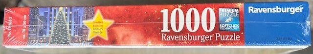 Ravensburger Puzzle New York City Christmas 1000 Piece Limited Edition NEW