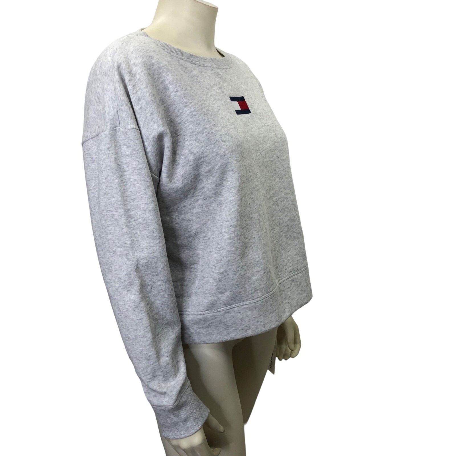TOMMY HILFIGER SPORTS women drop shoulder SWEATSHIRTS MD nwt thumbnail 3