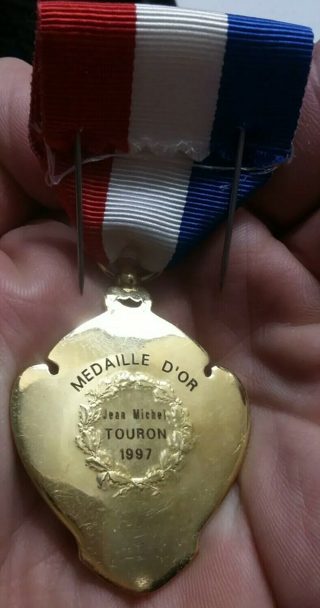 Médaille D'or FFF – Football – Gironde 33 – Collection Vintage 1998
