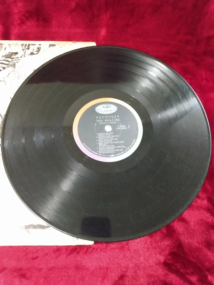 THE BEATLES REVOLVER  1966 MONO LENNON McCARTNEY CAPITOL RECORDS T 2576 TESTED Foto 4 de 4