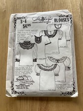 SQUARE DANCING Western Cowgirl Line Dance BLOUSE  SKIRT S-4 SEWING PATTERN