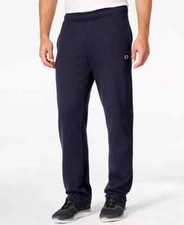 New Champion Men's Powerblend Fleece Pants XL Navy M0604