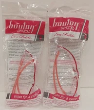 Lot of 2 Bouton Optical Lens Light Pink Anti-Scratch Safety Glasses 250-11-0904
