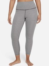 Nike Yoga Dri-Fit Women's High Waisted Crop Length Small Leggings New With Tags