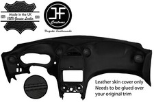 SCHWARZ NAHT ARMATURENBRETT LEDER ABDECKUNG PASST F?R TOYOTA CELICA MK7 99-06