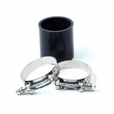 3" 3-Ply Turbo/Intake/Intercooler Pipe Silicone Coupler Hose+ T Bolt clamp Black