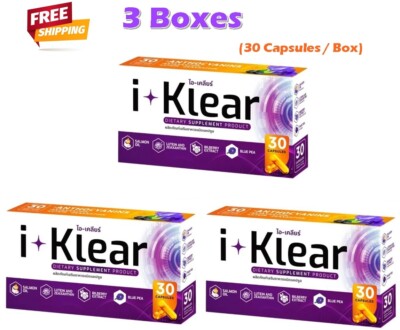 3X I KLEAR Dietary Supplement Iklear Nourish Eyes 30 Capsules